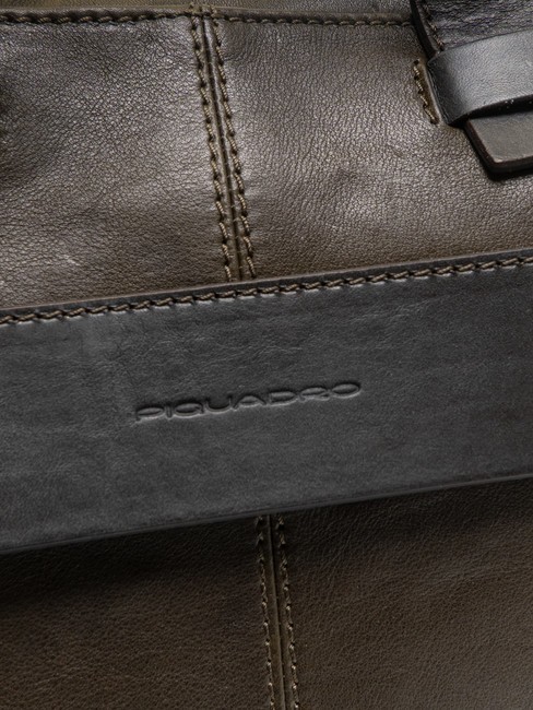 CAMPIONARIO Dossier vertical PYRAMID pour PC 14 " VERT - Porte Documents Travail