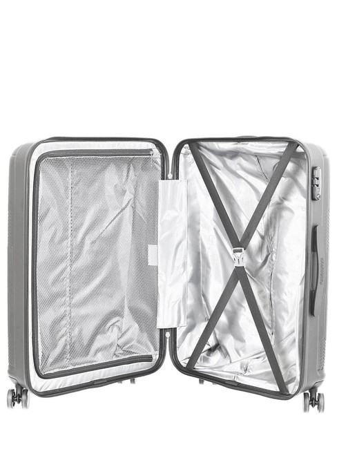 SUNCHASER  Chariot moyen ARGENT - Valises Rigides