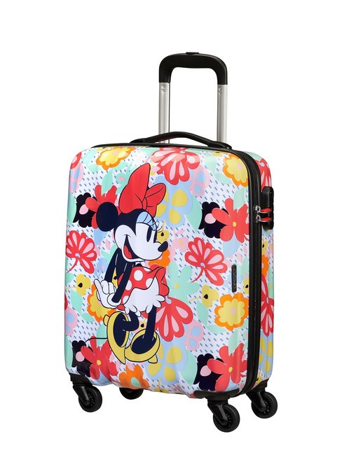 HYPERTWIST Disney 2.0 Chariot &agrave; bagages &agrave; main fleur minnie - Valises cabine