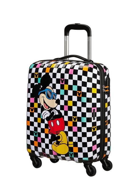 HYPERTWIST Disney 2.0 Chariot à bagages à main chèque mickey - Valises cabine