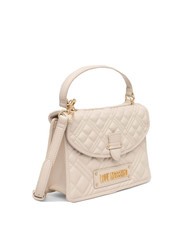 LOVE MOSCHINO QUILTED Sac porte-documents avec bandouli&egrave;re Ivoire - Sacs pour Femme - 2