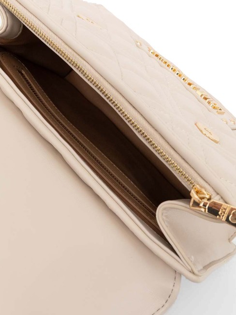 QUILTED Sac porte-documents avec bandouli&egrave;re Ivoire - Sacs pour Femme