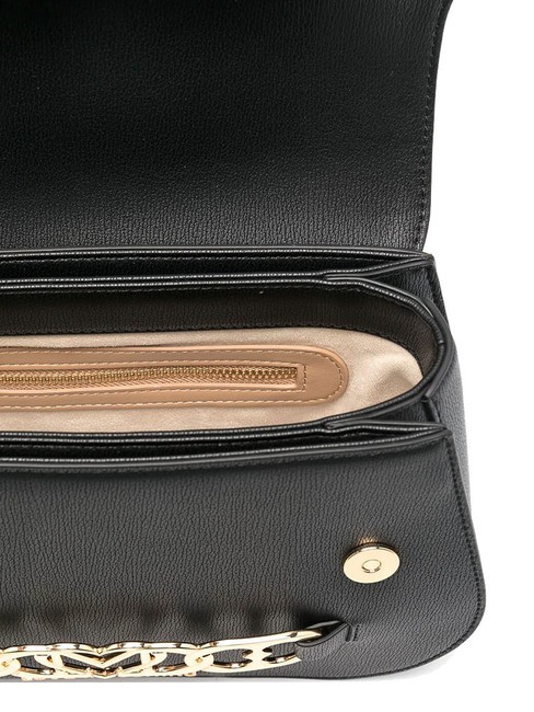 HEART CHAIN Sac à main avec bandoulière Noir - Sacs pour Femme