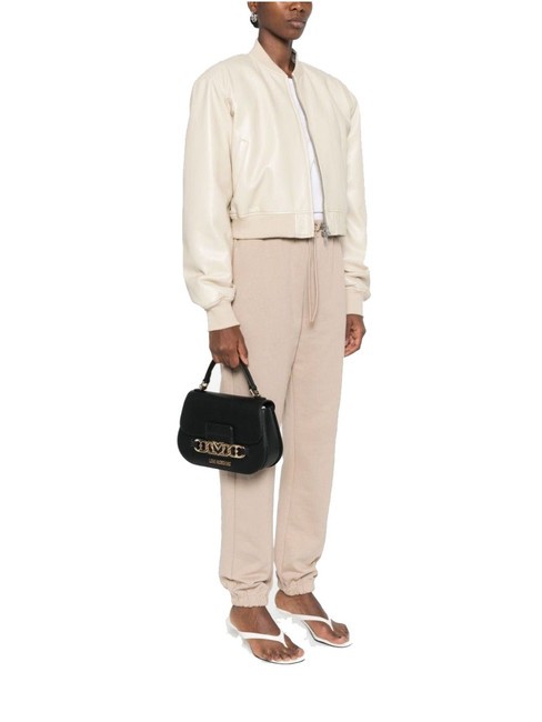 HEART CHAIN Sac à main avec bandoulière Noir - Sacs pour Femme