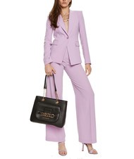 LOVE MOSCHINO HEART CHAIN Sac cabas port&eacute; &eacute;paule Noir - Sacs pour Femme - 5