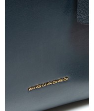 PIQUADRO CAMPIONARIO - GEA  Porte-documents en cuir pour ordinateur portable 15,6" bleu - Porte Documents Travail - 3