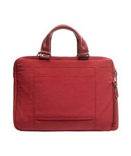 PIQUADRO CAMPIONARIO - SIGNO OUT Porte-documents en tissu et cuir, pc 13" ROUGE - Porte Documents Travail - 2