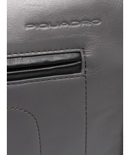 PIQUADRO Messager SPOCK, support PC 15 " GRIS - Porte Documents Travail - 3