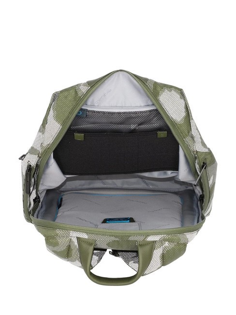 BRIEF 2 Sac &agrave; dos ordinateur 14" camouflage r&eacute;fl&eacute;chi vert - Sacs &agrave; dos pour ordinateur portable