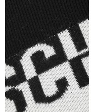 MOSCHINO BICOLOR Écharpe avec logo noir - Écharpes - 3