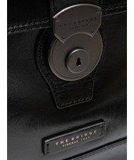 THE BRIDGE NERI  Mallette en cuir ruthénium noir / noir mat - Porte Documents Travail - 4