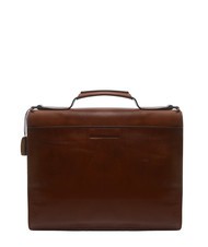 THE BRIDGE NERI  Mallette en cuir Marron / Ruthénium - Porte Documents Travail - 3