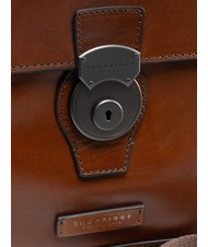 THE BRIDGE NERI  Mallette en cuir Marron / Ruthénium - Porte Documents Travail - 4