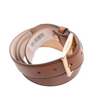 THE BRIDGE CORE  Ceinture en cuir MARRON - Ceintures - 3