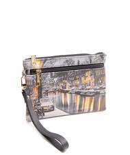 YNOT YESBAG Pochette enveloppe avec polys&eacute;rine neige d'Amsterdam - Sacs pour Femme - 2