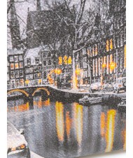 YNOT YESBAG Pochette enveloppe avec polys&eacute;rine neige d'Amsterdam - Sacs pour Femme - 3