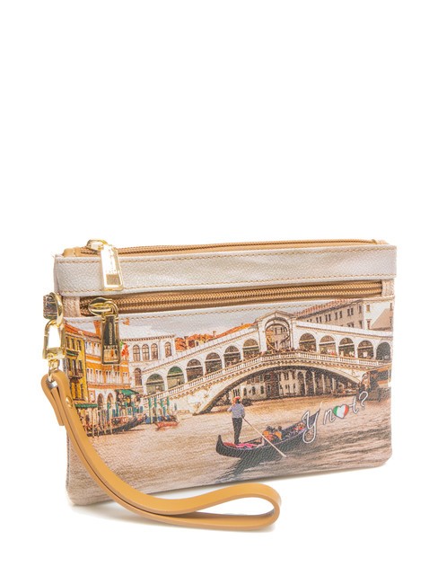 YESBAG Pochette enveloppe neige d'Amsterdam - Sacs pour Femme