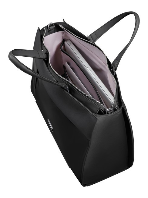 ZALIA 3.0  Sacoche pour ordinateur portable 14,1" avec bandoulière NOIR - Porte Documents Travail