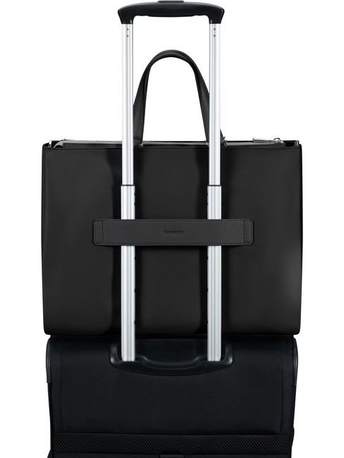 ZALIA 3.0  Sacoche pour ordinateur portable 14,1" avec bandoulière NOIR - Porte Documents Travail