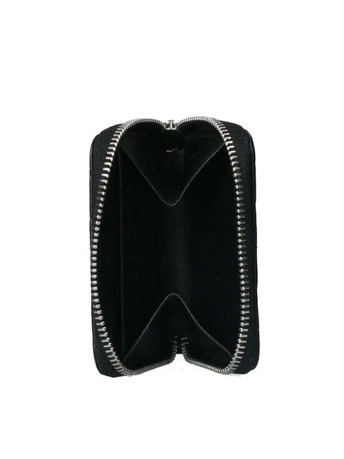 CHARLOTTE Mini portefeuille avec clous noir - Portefeuilles Femme