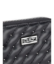 CULT CHARLOTTE Mini portefeuille avec clous noir - Portefeuilles Femme - 4