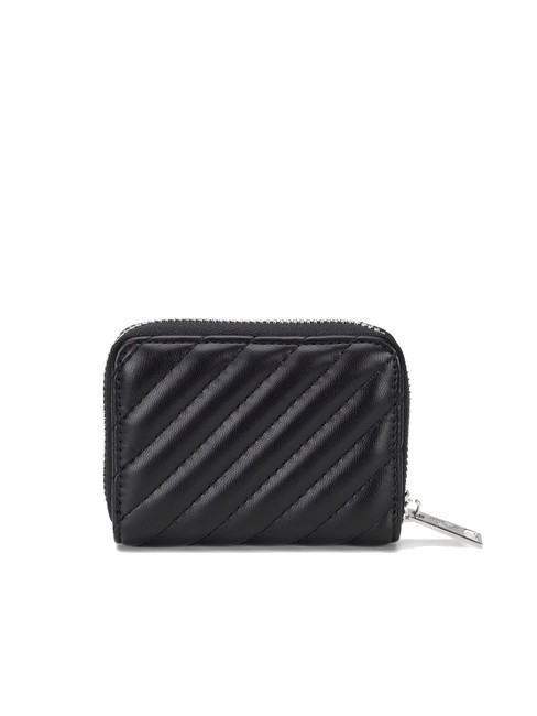CHARLOTTE Mini portefeuille avec clous noir - Portefeuilles Femme
