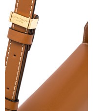 GIANNI CHIARINI ISA Sac en cuir à rabat, porté épaule caramel-crème - Sacs pour Femme - 5