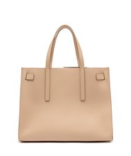 GIANNI CHIARINI ALTEA Sac shopping en cuir avec bandoulière crème - Sacs pour Femme - 3