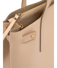 GIANNI CHIARINI ALTEA Sac shopping en cuir avec bandoulière crème - Sacs pour Femme - 4