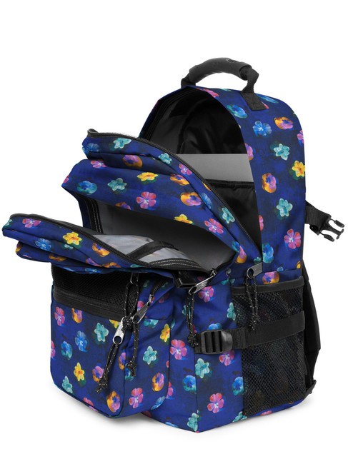 SUPLYER Sac à dos pour ordinateur portable 15,6" fleur flou marine - Sacs à dos pour l'École & les Loisirs