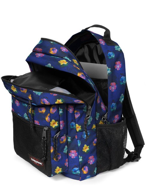 PINNACLE PINZIP Sac à dos ordinateur 15" fleur flou marine - Sacs à dos pour l'École & les Loisirs