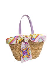 YNOT JAVA Sac de plage moyen en paille - Sacs pour Femme