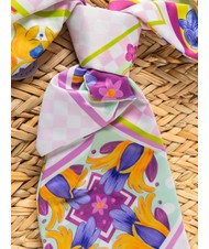 YNOT JAVA Sac de plage moyen en paille violet - Sacs pour Femme - 3