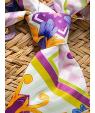 YNOT JAVA Grand sac de plage en paille violet - Sacs pour Femme - 3