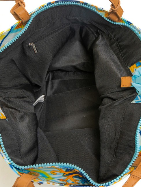 SICILY Sac shopping de plage moyen bleu - Sacs pour Femme