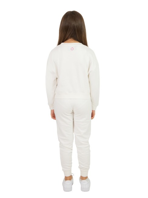 STORK Survêtement sweat et pantalon blanc cassé/blanc cassé - Survêtements pour enfants