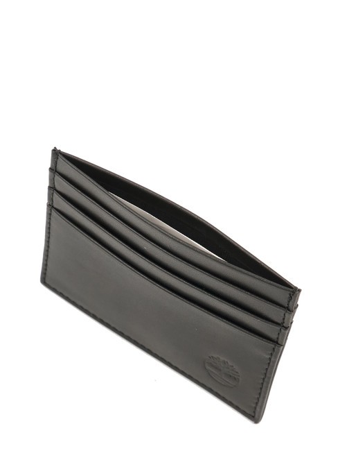 TB Porte-cartes plat en cuir noir - Portefeuilles Homme