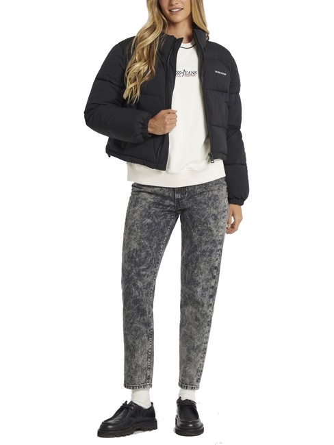 CROPPED PUFFER Veste matelass&eacute;e jetbla - Doudounes femme