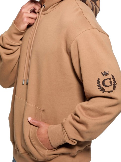 CHENILLE  Sweatshirt &agrave; capuche lait de coco - Pulls molletonn&eacute;s