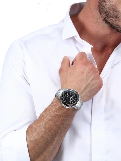 230  Montre multifonction Noir - Montres