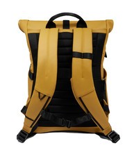 PIQUADRO CORNER SPECIALE GOMMATO Sac à dos roll-top pour ordinateur portable 15,6" jaune - Sacs à dos pour ordinateur portable - 3