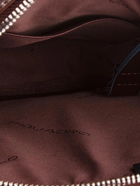 Sac BLUE SQUARE, support de tablette, en cuir ACAJOU - Sacs en Bandoulières pour Homme