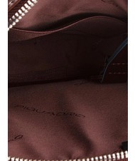 PIQUADRO Sac BLUE SQUARE, support de tablette, en cuir ACAJOU - Sacs en Bandoulières pour Homme - 4