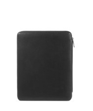 PIQUADRO CARL Presse-papiers en cuir Noir - &Eacute;tui pour tablette & Organiseur - 3