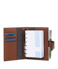 PIQUADRO BLACK SQUARE  Étui organisateur en cuir - Étui pour tablette & Organiseur