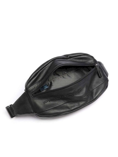 CAMPIONARIO -  URBAN Pochette en cuir Noir - Sacs banane