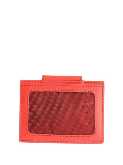 URBAN  Porte-cartes en cuir ROUGE - Portefeuilles Homme
