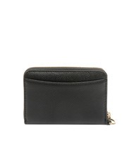 FURLA GARDENIA Petit portefeuille en cuir zippé Noir - Portefeuilles Femme - 3