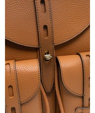 FURLA GARDENIA Sac &agrave; dos en cuir imprim&eacute; Keria Brandy - Sacs pour Femme - 5