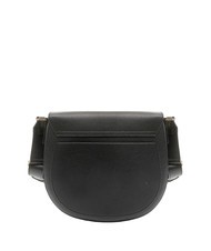 FURLA GLENN Sac Saddle en cuir imprimé Keria Noir - Sacs pour Femme - 4